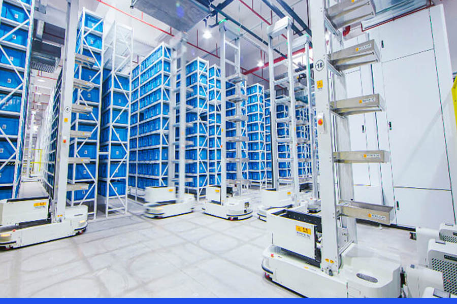 CTU货架/料箱机器人立体库