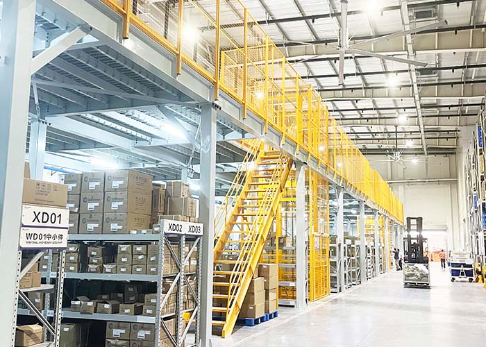 郑州仓储钢平台项目