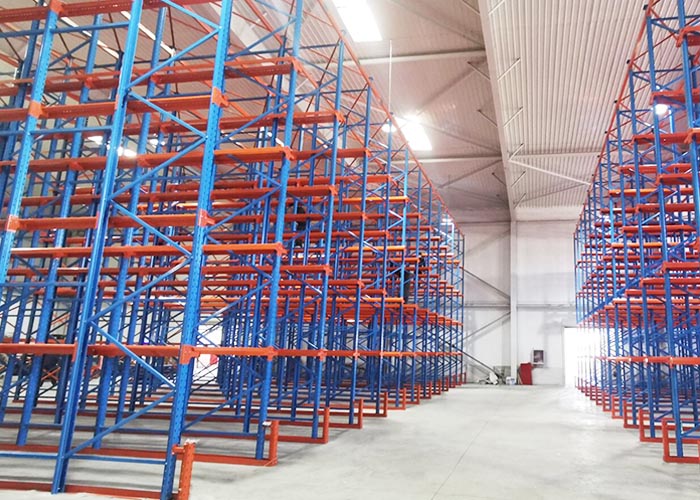 冷库贯通货架项目案例